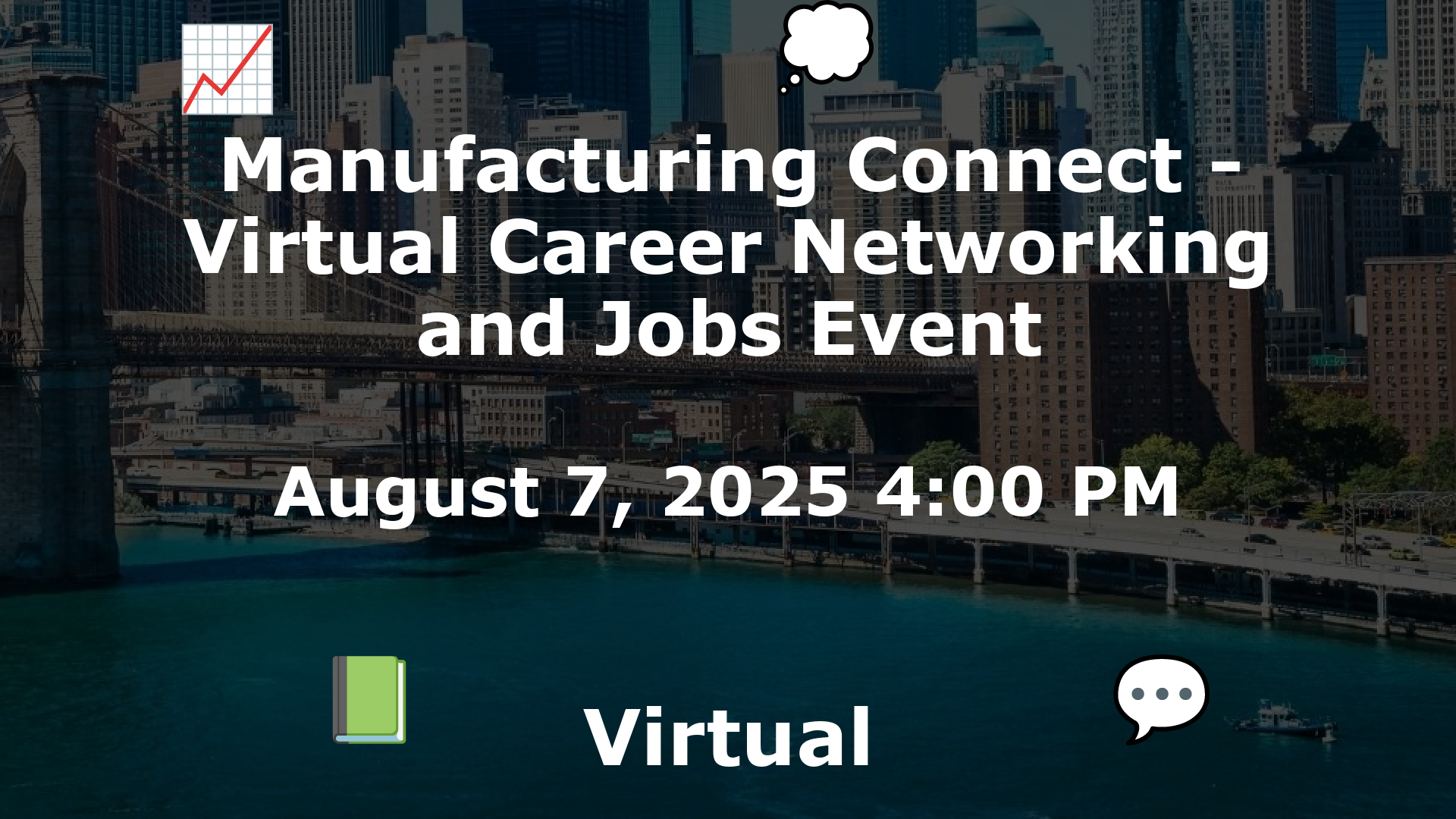 Manufacturing Connect - Virtual Career Networking and Jobs Event event image